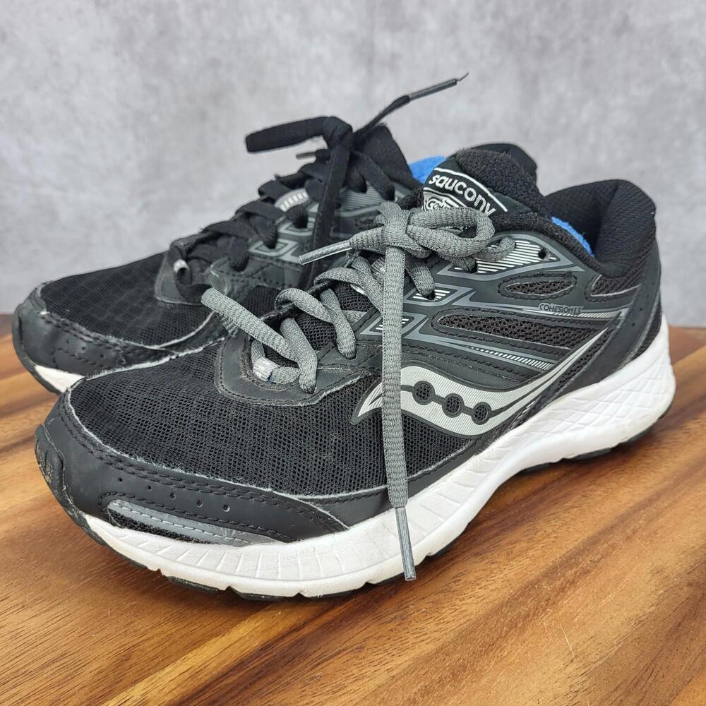 Saucony Cohesion 13 Running Shoes Womens 6 Black Sneakers Trainers S10559-1 - Picture 6 of 14